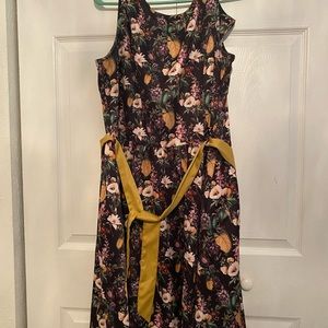 Flower pinup dress